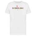 thumbnail image 1 of Barcelona Colorful Travel Quote T-Shirt Men -Image by Shutterstock, Male Medium, 1 of 2