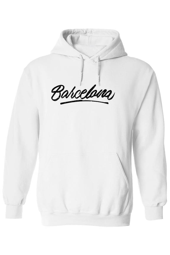 Barcelona Design Hoodie Men -Image by Shutterstock, Male Small