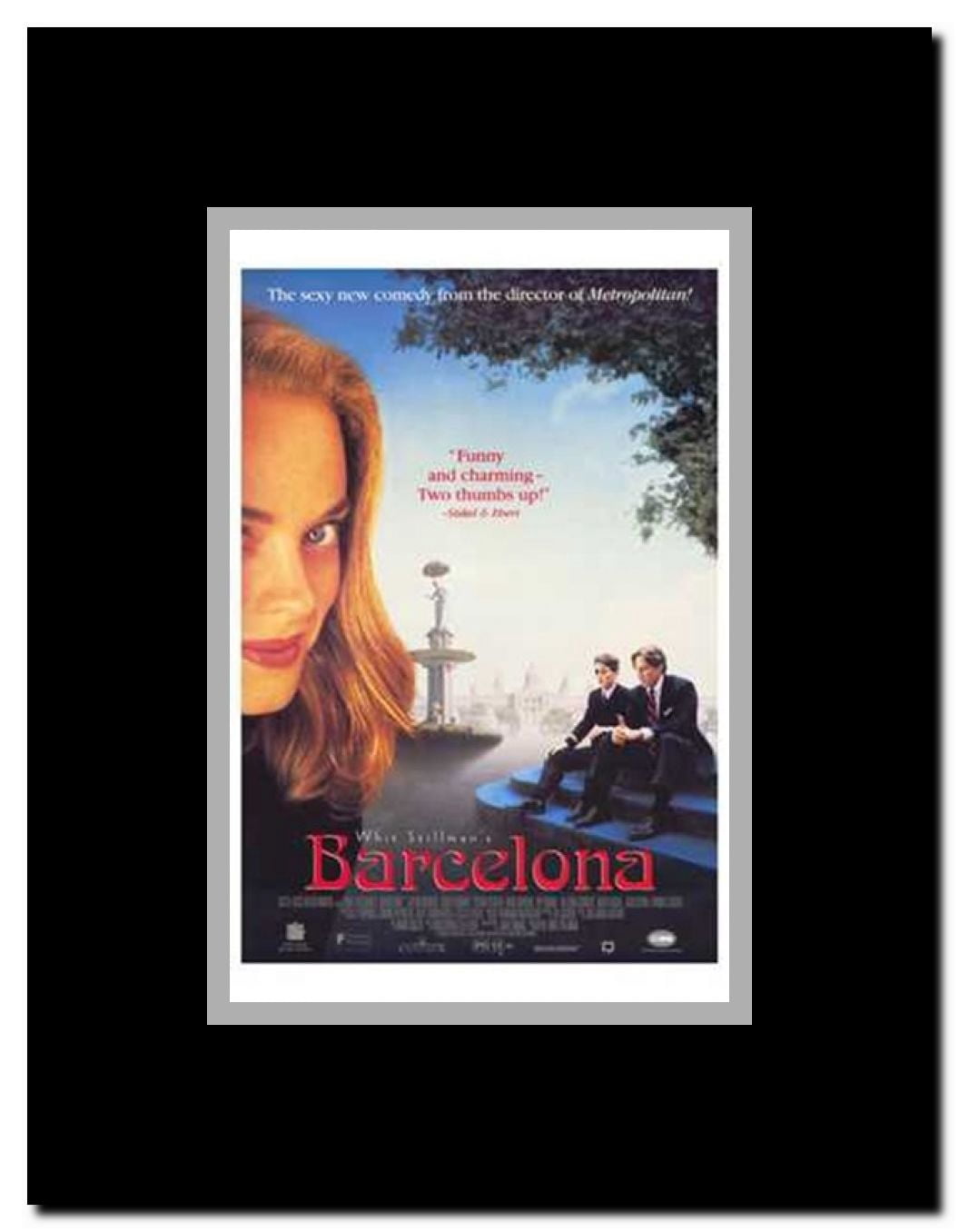 Barcelona Framed Movie Poster