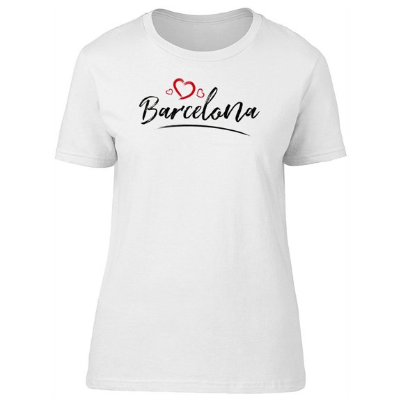 Barcelona Love T-Shirt Women -Image by Shutterstock, Female Medium