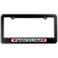 thumbnail image 1 of Barcelona Love with Hearts License Plate Frame, 1 of 1
