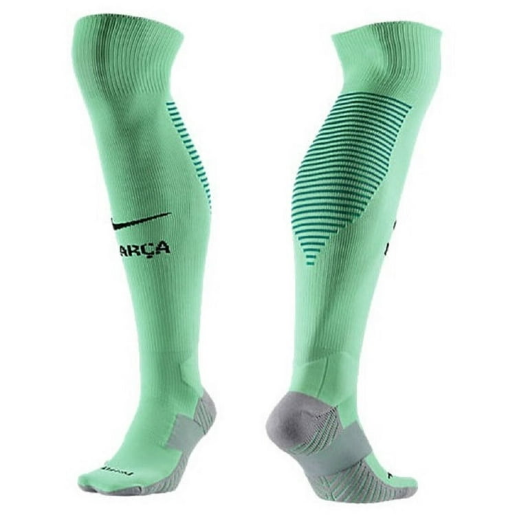 Barcelona Nike Third Socks Large Green Glow Walmart