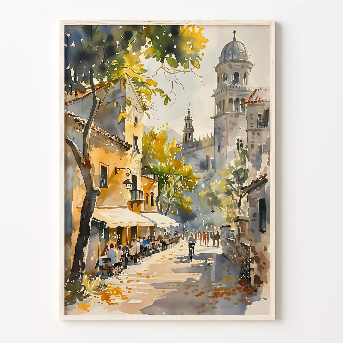 Barcelona Park Architecture Spain Wall Art Poster - Walmart.com