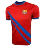 Barcelona Shirt, Licensed FC Barcelona T-Shirt, Maroon Color (XL)
