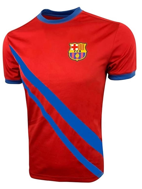 Barcelona Shirt, Licensed FC Barcelona T-Shirt, Maroon Color