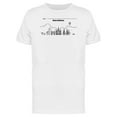 thumbnail image 1 of Barcelona Skyline Landmark T-Shirt Men -Image by Shutterstock, Male Medium, 1 of 2