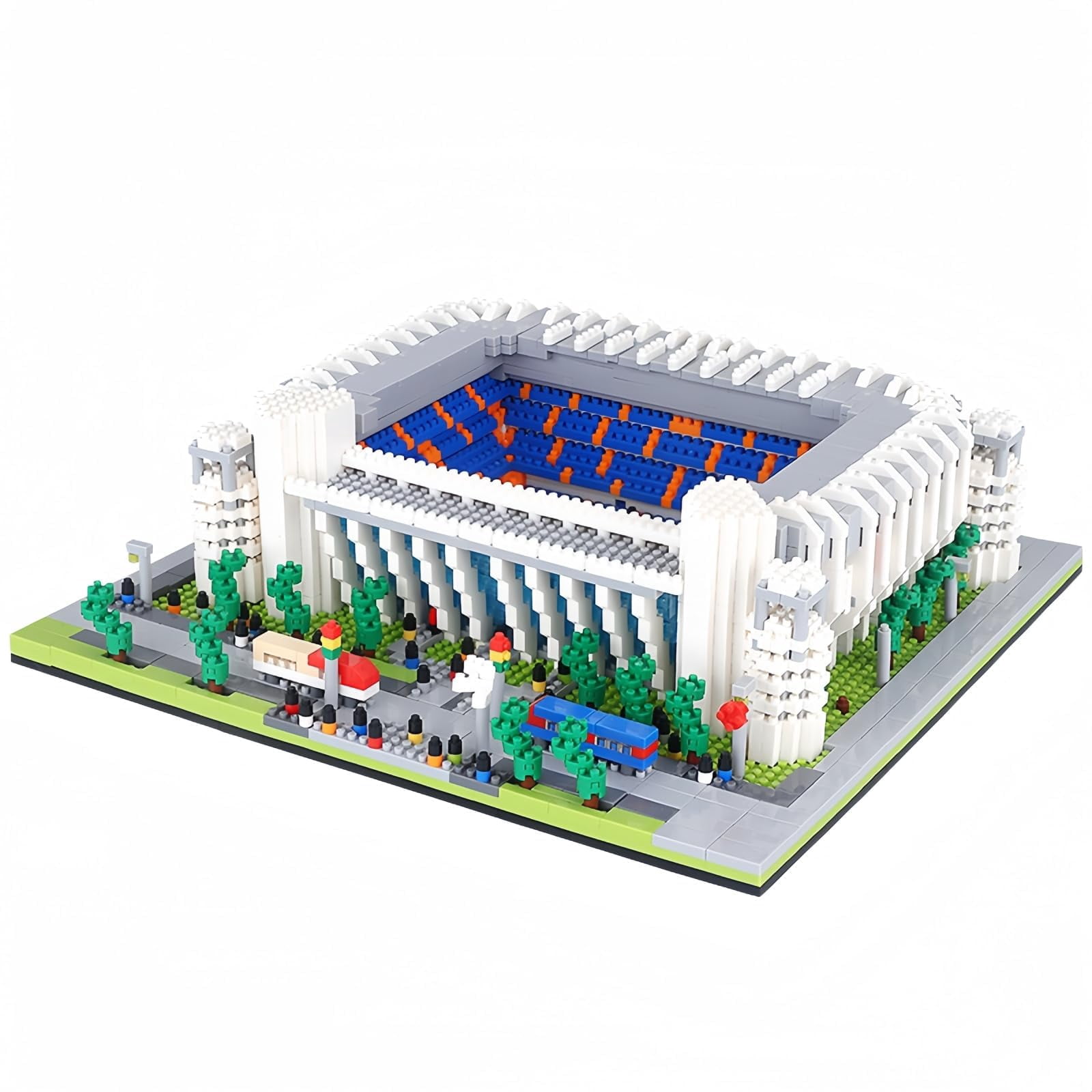 Barcelona Soccer Stadium Micro Blocks Building Sets, Micro Mini Bricks ...