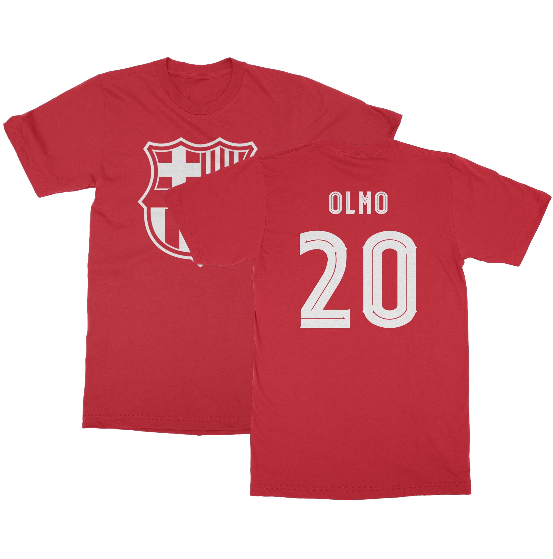Barcelona Soccer Star Dani 20 Jersey Style Sports Fan Unisex