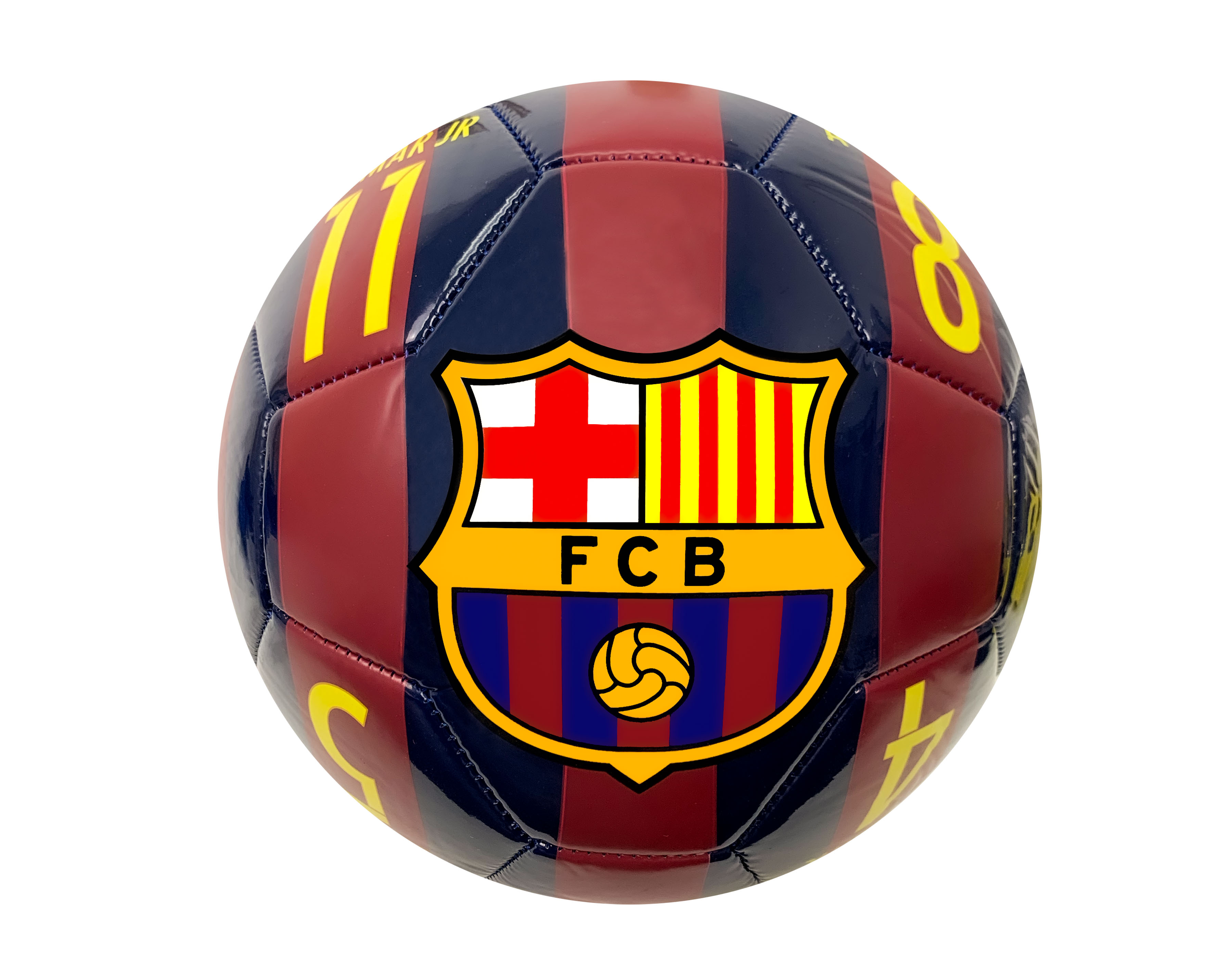 Barcelona Soccer ball (Size 5), FC Barcelona Players Ball Name & Number #5 - image 1 of 5