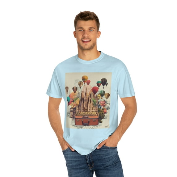 Barcelona Spain - City Wanderlust Unisex Adventure Tee