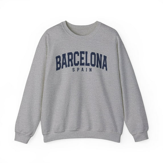 Barcelona Spain Sweatshirt, Gifts, Crewneck