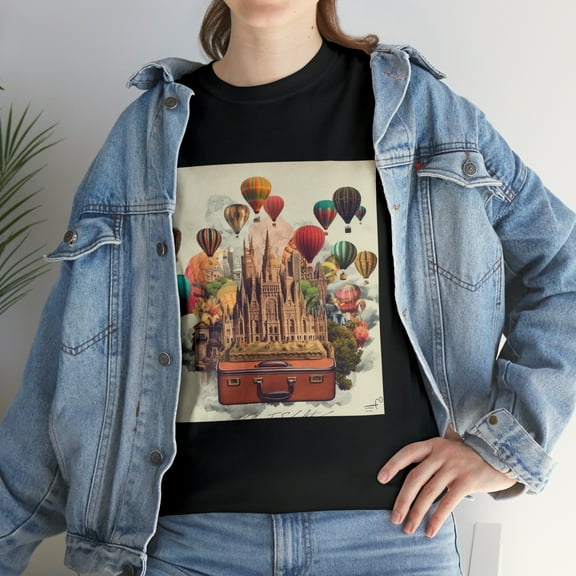 Barcelona Spain Urban Wanderlust Unisex Explorer Tee