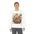 thumbnail image 1 of Barcelona Urban Wanderlust Unisex Heavy Blend Crewneck Sweatshirt, 1 of 9