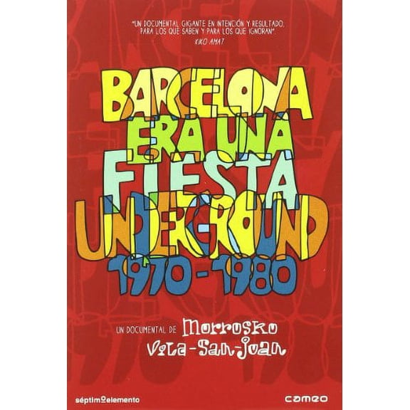 Barcelona Was A Party - Underground 1970 - 1980 ( Barcelona Era Una Fiesta Underground 1970 - 1980 ) [ NON-USA FORMAT, PAL, Reg.0 Import - Spain ]