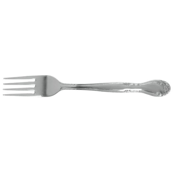 Barclay 18/0 Miniature Childrens Dinner Fork, 5 3/4 inch - 12 per case.