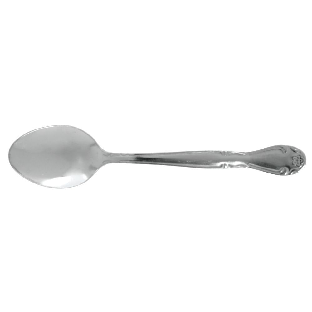 Barclay 18/0 Miniature Childrens Teaspoon, 5 1/8 inch - 12 per case.