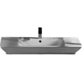 thumbnail image 1 of Barclay 4-363WH 39-1/2" Above Counter 8" Widespread Rectangular Basin, 1 of 1