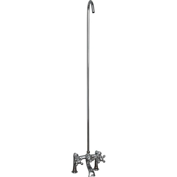 Barclay 4046-MC-BN Elephant Spout with 6"; Mounts, Cross Handles & Riser