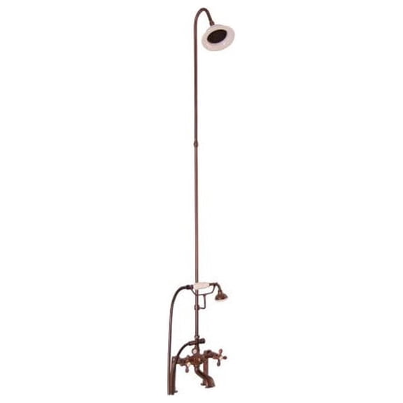 Barclay 4062-MC-ORB Diverter Tub Filler, Hand Shower & Riser Oil Rubbed Bronze