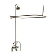 thumbnail image 1 of Barclay 4063-MC-BN Rectangular Shower Unit with Elephant Spout Brushed Nickel, 1 of 1