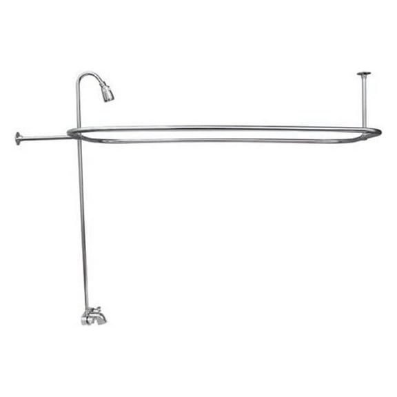 Barclay 4190-54-CP 54" Rectangular Shower Unit Polished Chrome