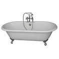 thumbnail image 1 of BarclayTub Kit 67" CI Dbl Roll Top, 1 of 3
