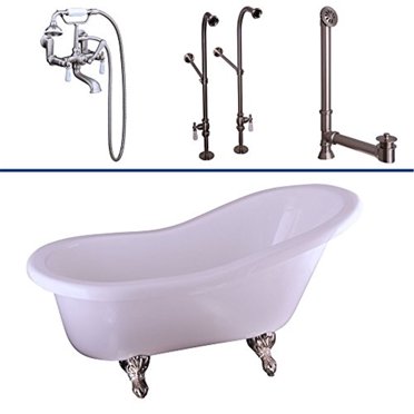 Medi-Tub Modern Soaking Tub, 30x60 in., Right Drain, Air-Jetted Step-In ...