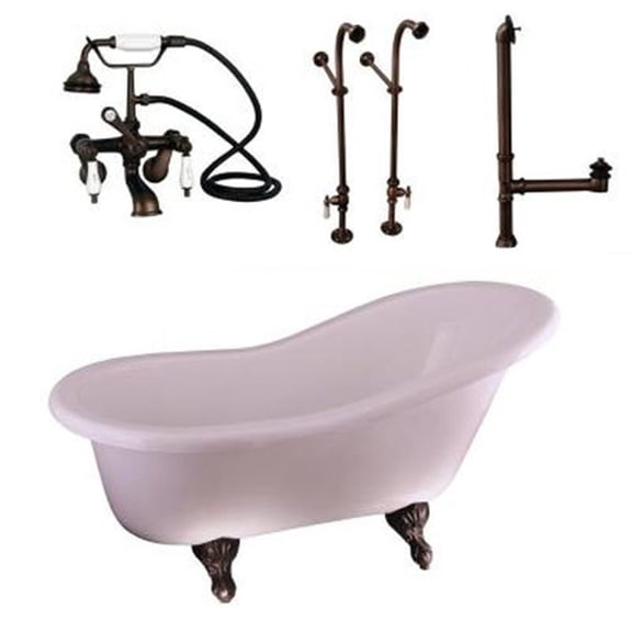 BarclayTub Kit 60" AC Slipper, Tub