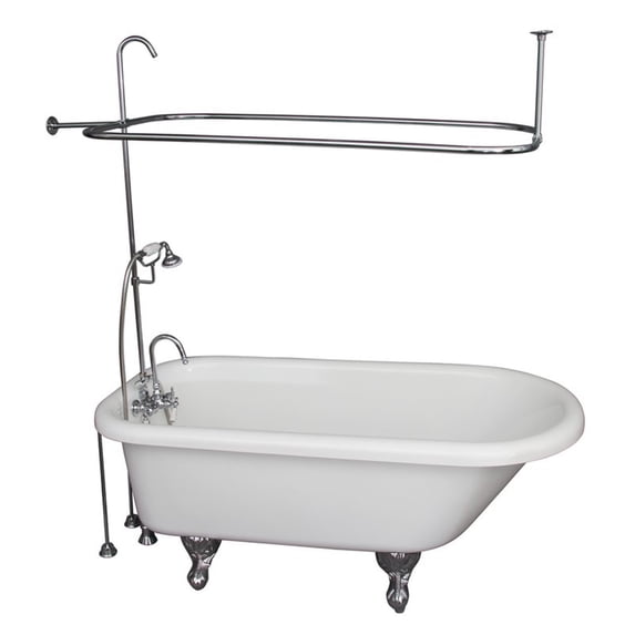 BarclayTub Kit 60" AC Roll Top, Shwr