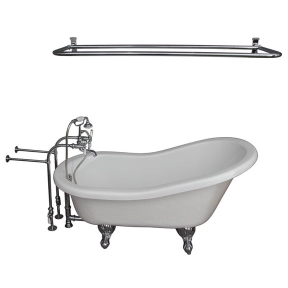 BarclayTub Kit 60" AC Slipper, Shwr