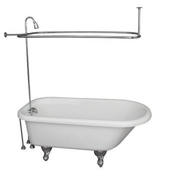 BarclayTub Kit 60" AC Roll Top, Shwr