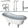 thumbnail image 1 of BarclayTub Kit 60" AC Slipper, Shwr, 1 of 3