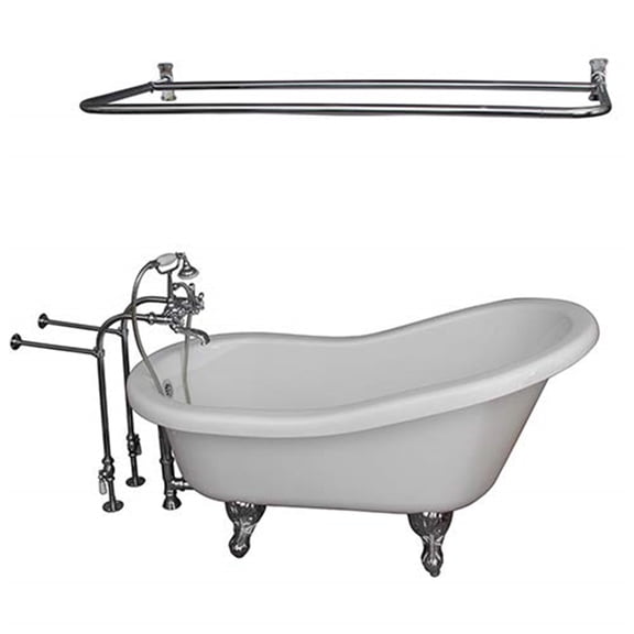 BarclayTub Kit 60" AC Slipper, Shwr
