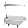 thumbnail image 1 of BarclayTub Kit 67" AC Roll Top, Shwr, 1 of 2