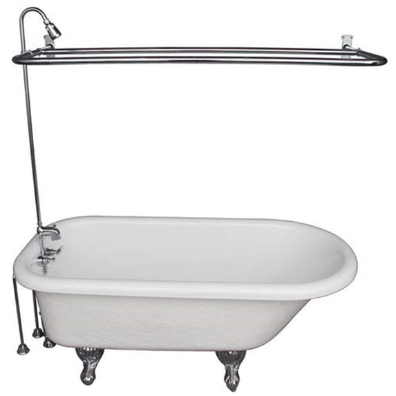 BarclayTub Kit 67" AC Roll Top, Shwr
