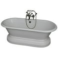 thumbnail image 1 of BarclayTub Kit 67" CI Dbl Roll Top, 1 of 2
