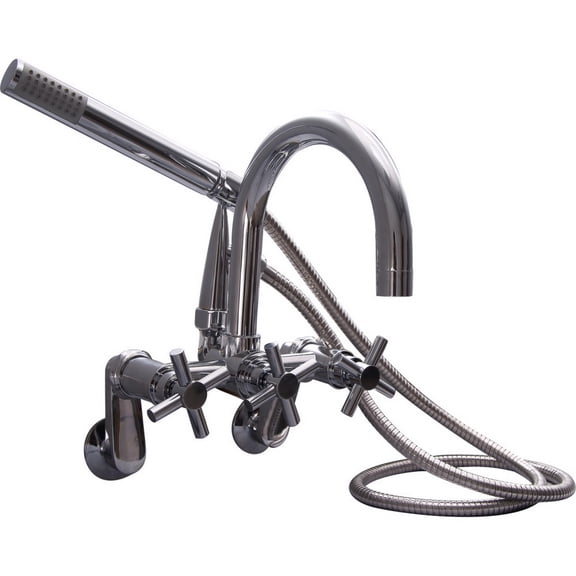 Barclay 7082-MC-CP Tub Diverter Faucet with Hand Shower Polished Chrome