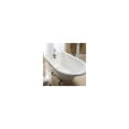 thumbnail image 1 of Barclay CTR60-WH-PB 60 Inch Cast Iron Bathtub With Polished Brass Ball Feet, 1 of 7