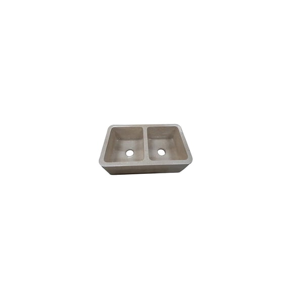 Barclay Chicot 33" Double Bowl Marble