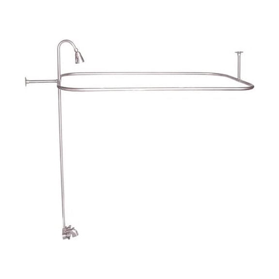 BarclayConverto Shower w/48" Rect Rod