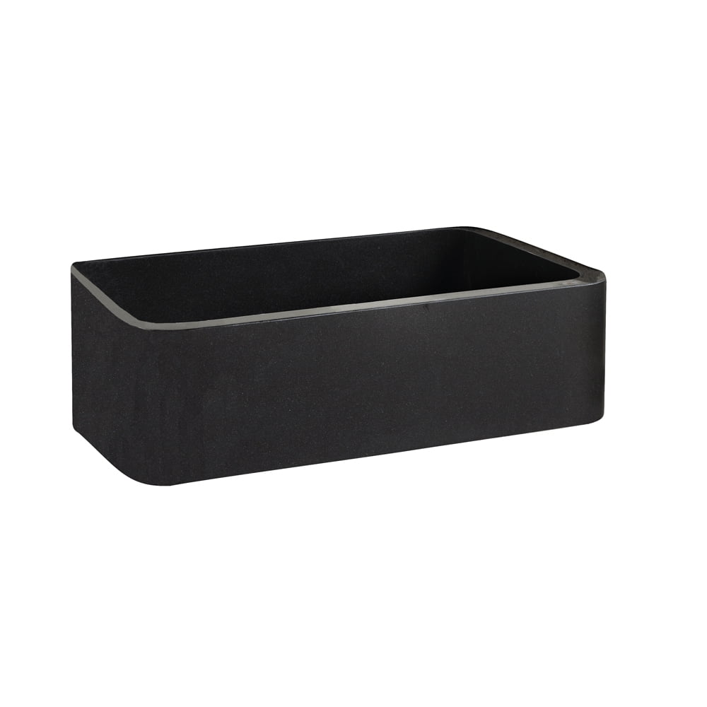 Barclay FSGSB4034-GPBG Acantha 36 Granite Farmer Sink Polished Blue Gray