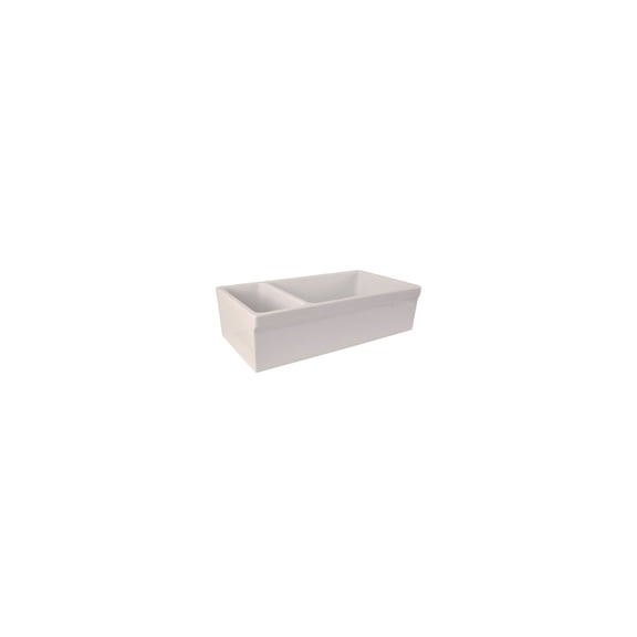 BarclayLowell 36" Dbl Bowl,Small Bowl