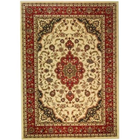 Barclay Medallion Kashan Ivory 7 ft. 10 in. Round