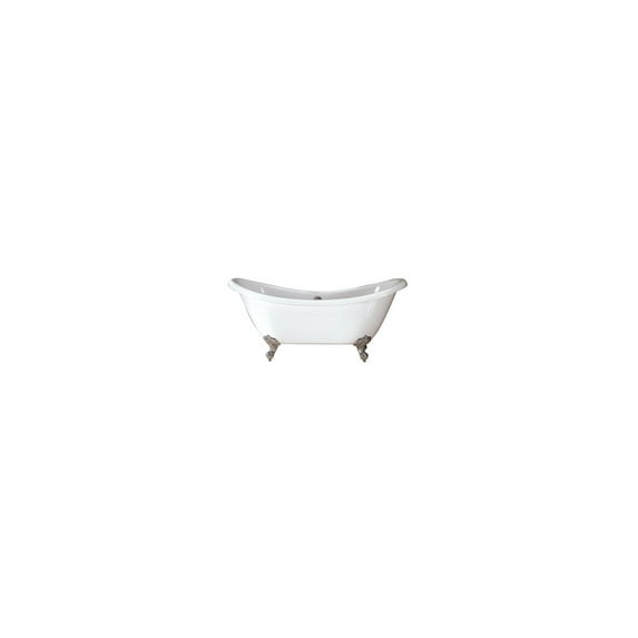 Barclay Merrick Acrylic Dbl Slipper,WH