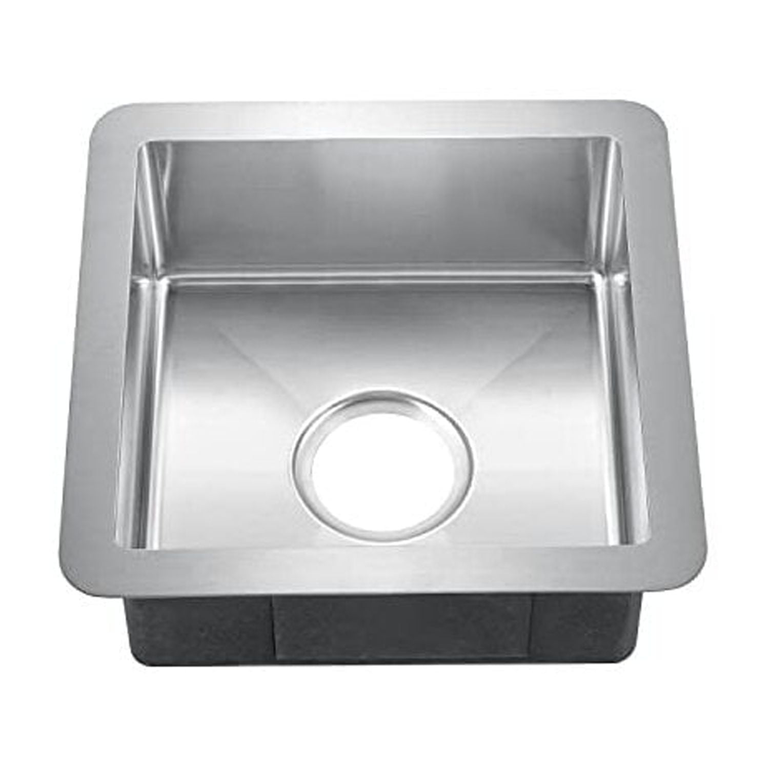 Rena 14.5'' Square Stainless Steel Undermount Kitchen Sink