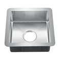 thumbnail image 1 of BarclayRena 15" SS Square Undermount, 1 of 3