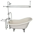 thumbnail image 1 of Barclay TKATS60-BCP3 Tub Kit 60" AC Slipper,ShwrUnit,Supplies,Drain-Chrome, 1 of 6