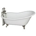 thumbnail image 1 of Barclay TKCTS7H67-BN2 Tub Kit 67"; Cast Iron Slipper, 1 of 5
