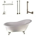 thumbnail image 1 of Barclay TKCTS7H67-BN4 Tub Kit 67"; Cast Iron Slipper, 1 of 5