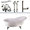 thumbnail image 1 of Barclay TKCTSN67-ORB6 Tub Kit 67"; Cast Iron Slipper, 1 of 6